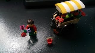 LET'S BUILD 01 - LEGO Creator Flower Wagon 40140-1