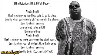 The Notorious B.I.G. - What's Beef (Lyrics)