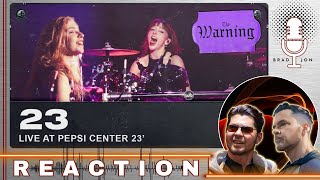 FIRST TIME HEARING | The Warning | 23 - Live from Pepsi Center (CDMX 2023) | REACTION