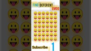 Find the different emoji 🤔🧐#emoji#emoji fund#short