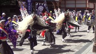 青笹しし踊り（日本のふるさと遠野まつり）20180916112343