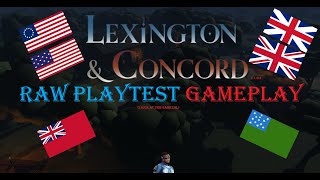 Lexington \u0026 Concord - Playtest Gameplay Footage