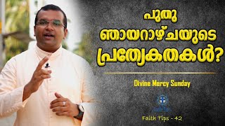 എന്തിനാണ് പുതുഞായറാഴ്ച ആചരണം? പ്രത്യേകതകൾ? || DIVINE MERCY SUNDAY || FAITH TIPS - 42 ||