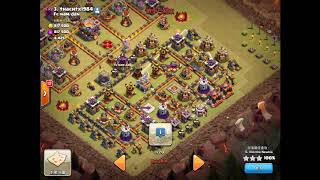 Clash of Clans MrXbb 部落戰11本三星分享 天女狗球 天女豬 考古題