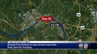 Woman found dead on Danville, VA street