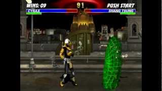 Mortal Kombat 3 - Cyrax Playthrough - HD