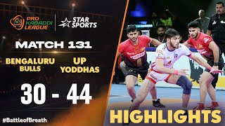 HIGHLIGHTS: UP Yoddhas seal victory vs Bengaluru Bulls in their last league match! #ProKabaddiOnStar