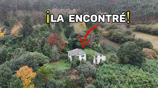 OCULTA y ABANDONADA RODEADA DE UN EXTRAÑO BOSQUE ¿QUIÉN VIVIÓ AQUÍ?