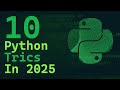 Best 10 Python tricks in 2025
