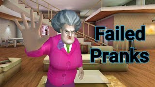 Scary Teacher 3D Version 5.0.2 Failed Pranks | Android Gameplay