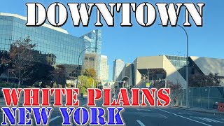 White Plains - New York - 4K Downtown Drive