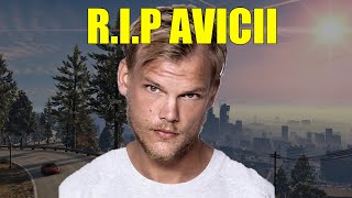 GTA 5 death recreation - Famous Rapper - Avicii  - This is how Avicii  died