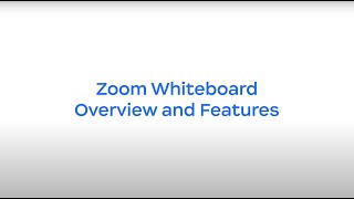 Zoom Whiteboard for 2023: Overview and Features