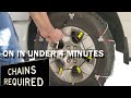 Installing Winter Tire Chains - Under 4 Minutes