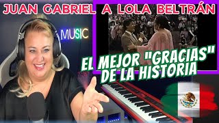 💚🤍❤️JUAN GABRIEL para LOLA BELTRÁN | PURO AGRADECIMIENTO Y RESPETO | Vocal Coach REACTION & ANALYSIS