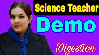 Science Teacher demo class on Digestion | Interview Guide