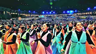 LAS NACIONES TEMBLARÁN Y LA IGLESIA TRIUNFANTE ALABANZA CON PANDEIRO Y DANZAS😱🔥 EBENÉZER HONDURAS