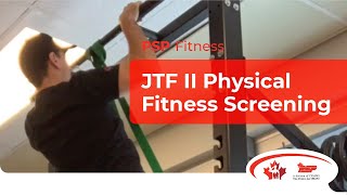 JTF ll Physical Fitness Screening Evaluation