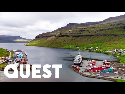 Cargo Ferry's Journey Through The Beautiful Faroe Islands To Iceland | Mighty Ships Cargo Ferry's Journey Through The Beautiful Faroe Islands To Iceland | Mighty Ships