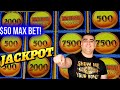 $50 Max Bet JACKPOT HANDPAY On Lightning Link Slot | Winning On Slots At Casino !