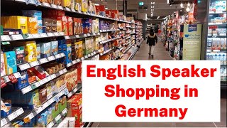 Grocery Shopping in Germany as ENGLISH Speaker at REWE Supermarket