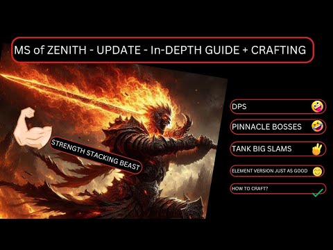 PoE 3.25 – MS of ZENITH – Detailed Guide | Crafting | Equipment | Showcase | Answering your comments