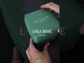 ASMR unboxing of Lola Rose women's watch