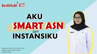 AKU, SMART ASN DAN INSTANSIKU | Tugas Individu SMART ASN Agenda 3