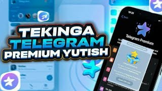 Tekinga Telegram premium olish