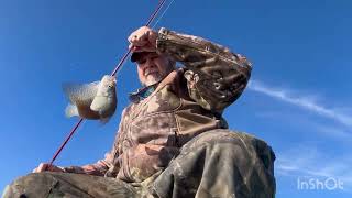 Late afternoon crappie run.