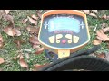 How to use the MD 3010 II Metal Detector II