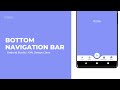 Bottom Navigation Bar in Android Studio using Java | Source Code 2024