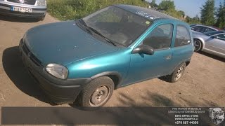 OPEL CORSA 1993  1 4 1389CM3 44KW BENZINAS HACBEKAS 2 3D EU ZALIA EURO IMPEX UTENA