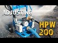 Adjusting Dynaset HPW 200