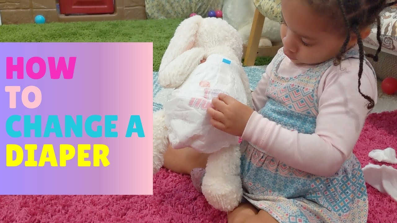 How To Change A Diaper - YouTube