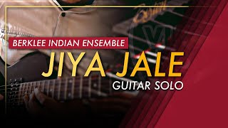 "Jiya Jale" (Dil Se) A. R. Rahman, Berklee Indian Ensemble (Guitar Cover)