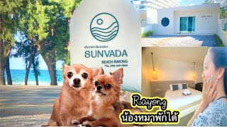 ระยอง ที่พักสไตล์มินิมอลสัตว์เลี้ยงพักได้@Sunvada Beach | MintIce diary