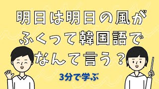 韓国語表現①よく使う言い回しばかり。【聞き流し韓国語】ことわざや慣用句など　中級くらい