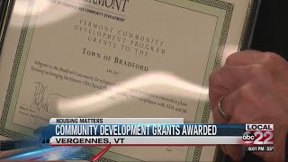 Nine Vermont communities awarded Community Development Block Grant