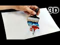 How To Draw 3D Drawing | Honey Art Studio