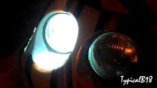 Xentec HID Kit Review/Demo (9006 Bulb/6k Color Tempature/35 Watt Bulb) (94 Acura Integra)