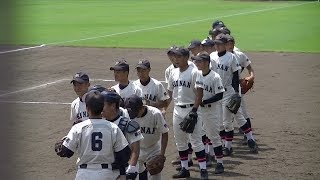 【高校野球】明石南シートノック『２０１７夏・兵庫大会２回戦』