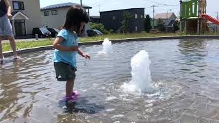 はじめての水遊び！【1歳11ヶ月】