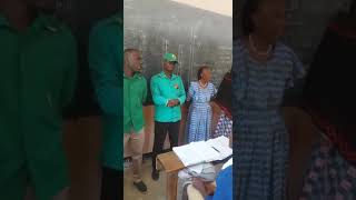 ZIARA YA UONGOZI WA UVCCM WILAYA YA DODOMA MJINI SHULE YA MSINGI CHADULU