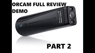 ORCAM 2.0 FULL REVIEW PART 2 / DEMO and TUTORIAL