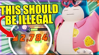 FLAIL SNORLAX WITH CRIT EMBLEMS SHOULD NOT BE ALLOWED!! | Pokemon Unite