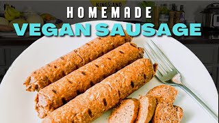 Homemade Vegan Sausage That's Actually Good