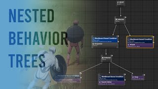 Unreal Engine 5 Combat AI - Nested Behavior Trees -  Action RPG #73