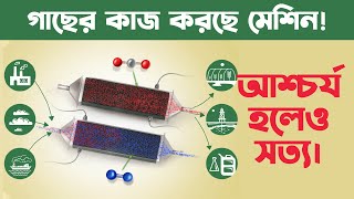 গাছের কাজ করছে মেশিন | Carbon Capture Technology