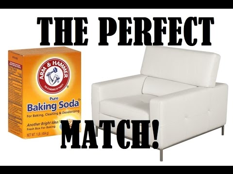 How to clean white leather with Baking soda How to clean white leather with Baking soda